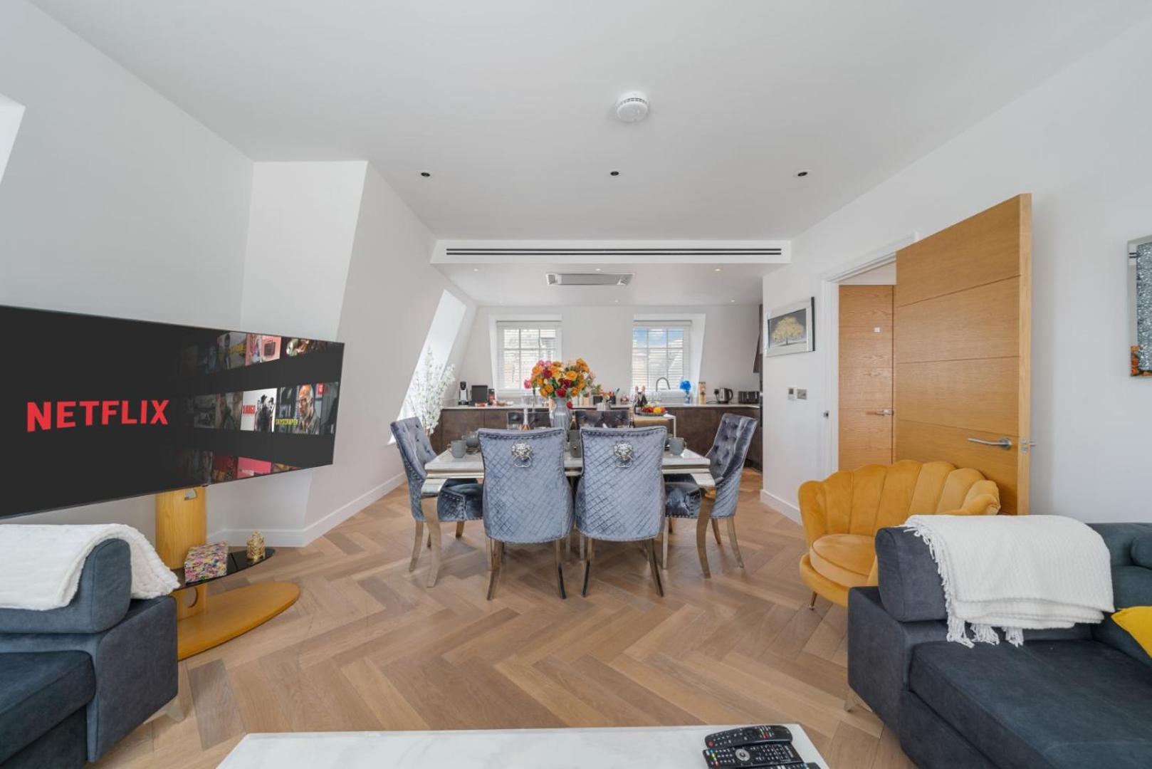 לונדון Elegant 3-Bedroom Penthouse In Marble Arch 70 מראה חיצוני תמונה