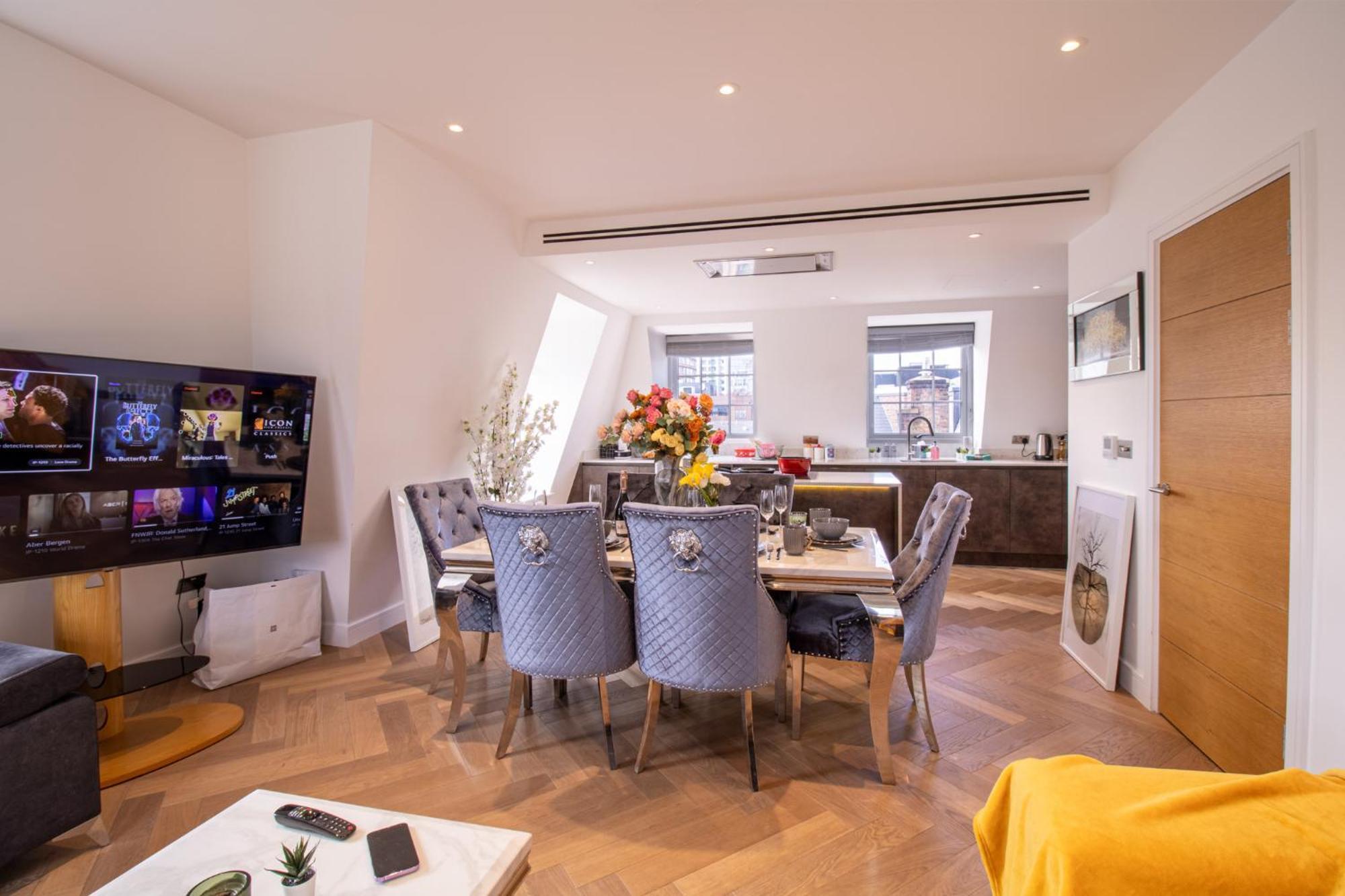 לונדון Elegant 3-Bedroom Penthouse In Marble Arch 70 מראה חיצוני תמונה