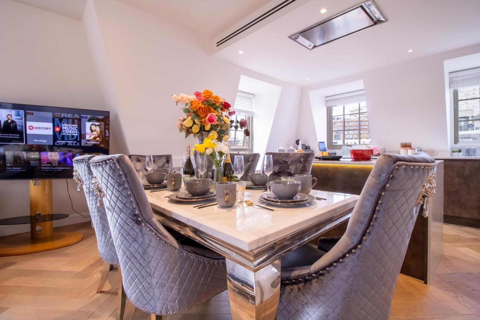 לונדון Elegant 3-Bedroom Penthouse In Marble Arch 70 מראה חיצוני תמונה