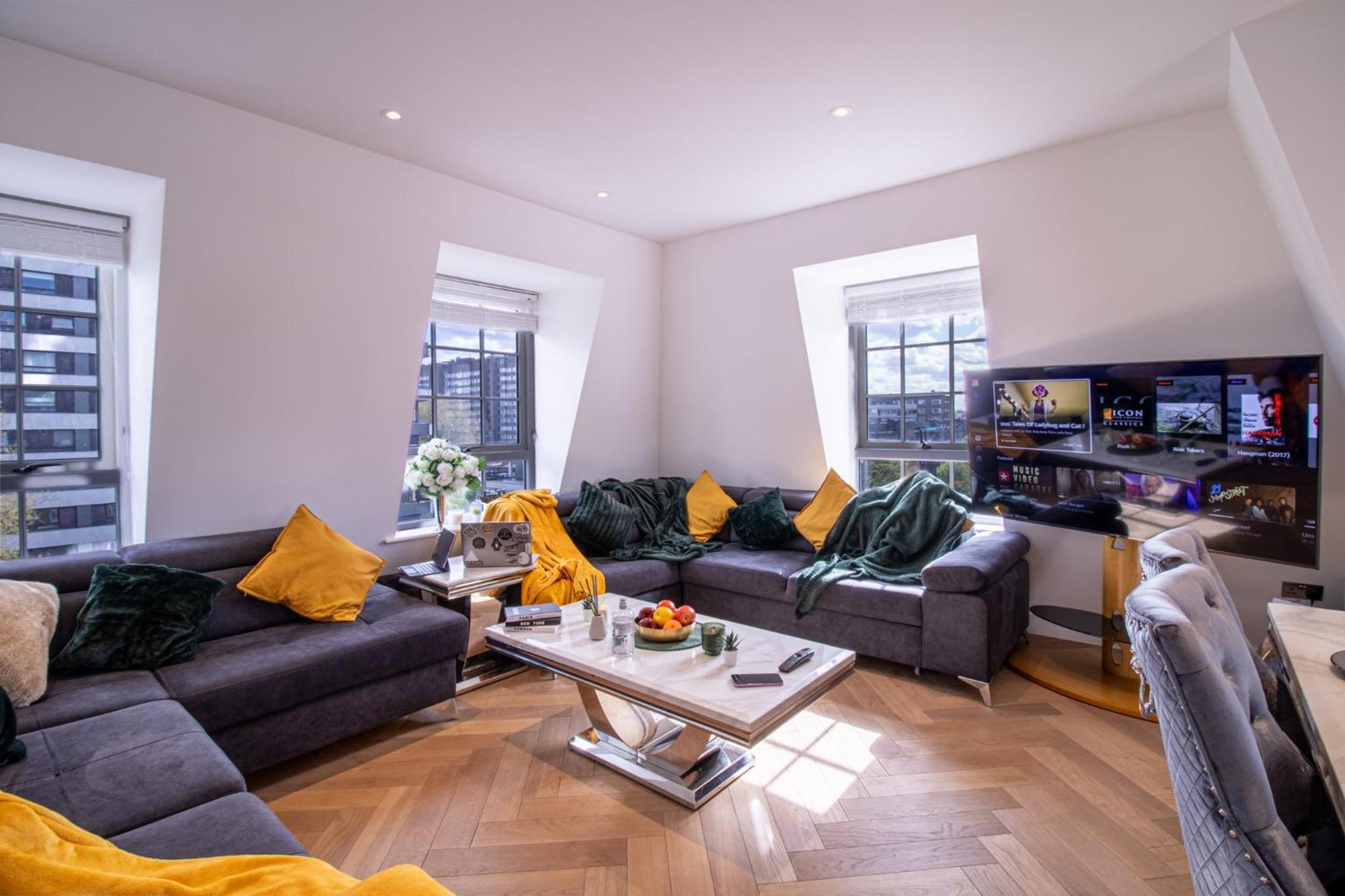 לונדון Elegant 3-Bedroom Penthouse In Marble Arch 70 מראה חיצוני תמונה