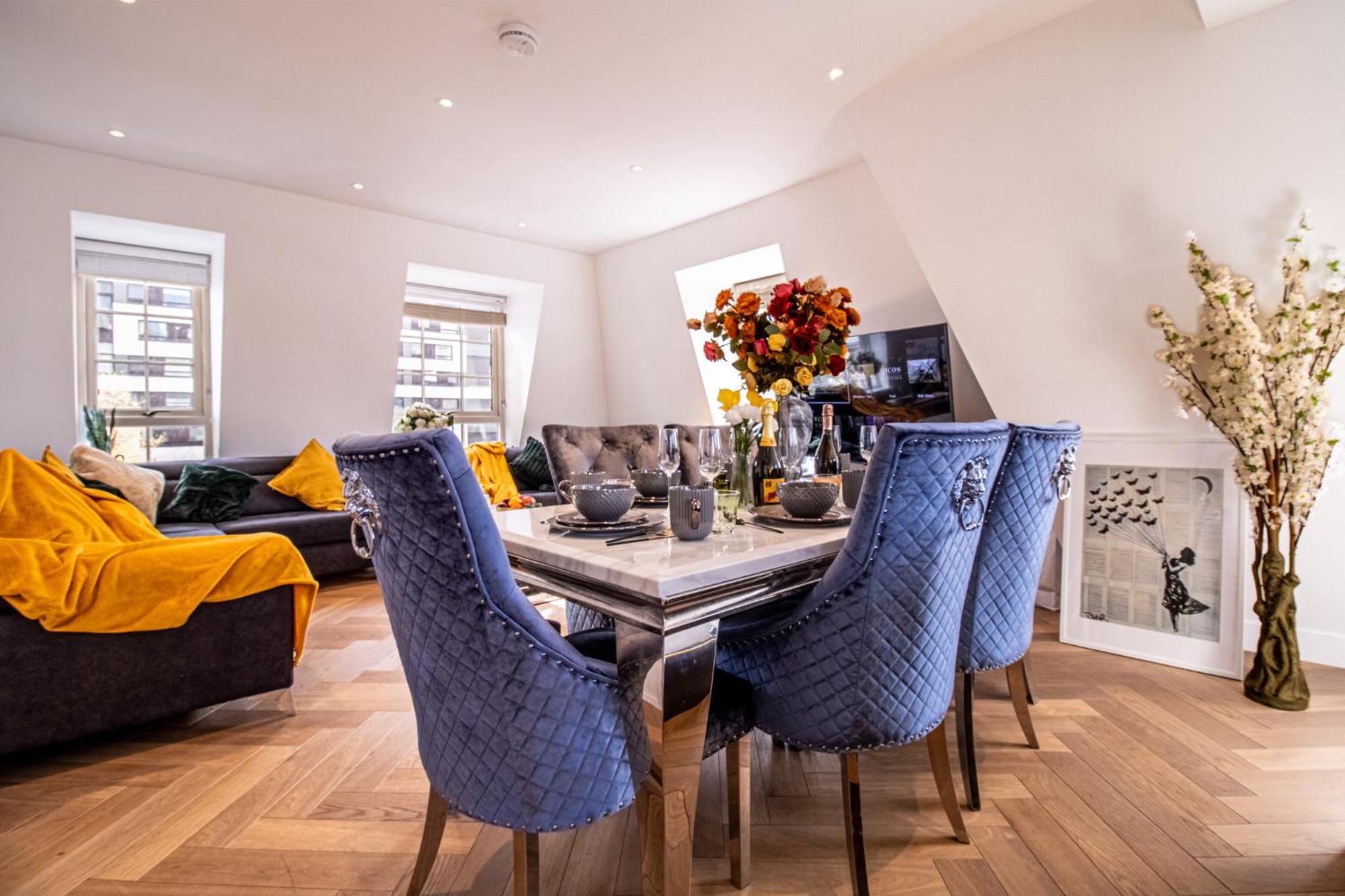 לונדון Elegant 3-Bedroom Penthouse In Marble Arch 70 מראה חיצוני תמונה