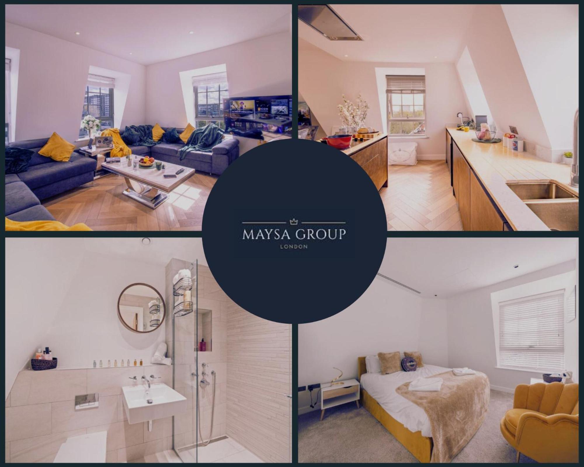 לונדון Elegant 3-Bedroom Penthouse In Marble Arch 70 מראה חיצוני תמונה